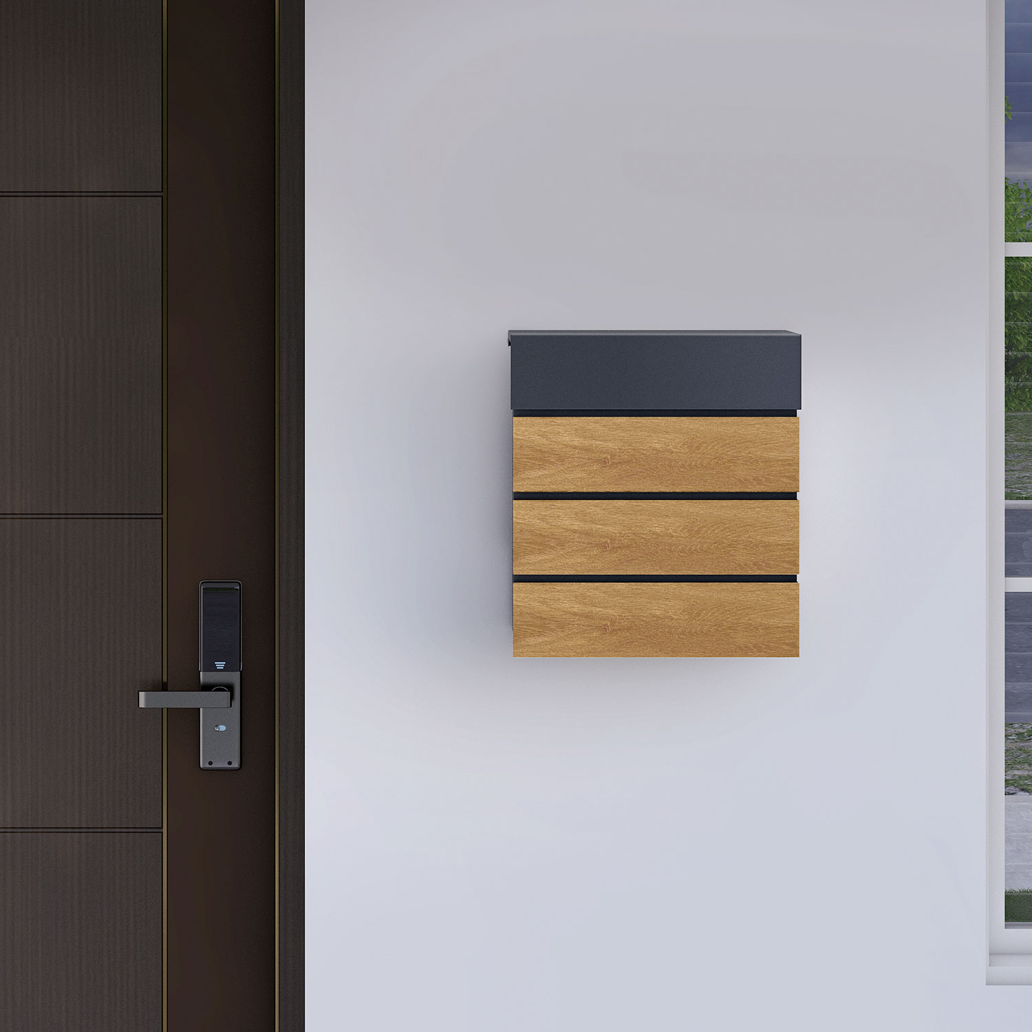 Phoenix MB0126KW Estilo Top Loading Letter Box - Phoenix Safe Company